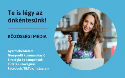 Kék Vonal Önkéntes – Közösségi média (Facebook, Instagram, TikTok)